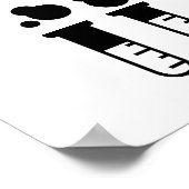 Poster Merci D'Avoir Mad Scientifique Au Travail (Coin)