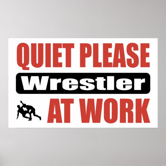 Poster Merci De Lutter Au Travail (Devant)