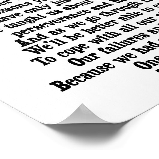 Poster Merci d'entraîneurs (Coin)