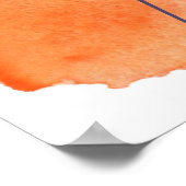 Poster Merci En Hébreu - Todah Raba Gratitude juive (Coin)