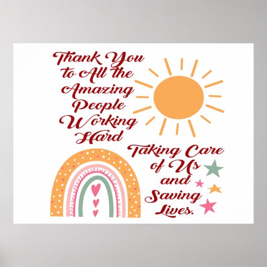 Poster Merci Extraordinaire (Devant)