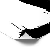 Poster Merci fille avec cheval (Coin)