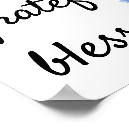 Poster Merci, Grâces, Béni (Coin)