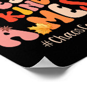 Poster Merci Heureux Coordinateur Du Chaos Les Vibes D'Au (Coin)