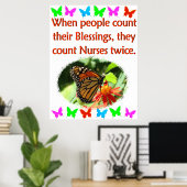 POSTER MERCI INFIRMIERS ! (Bureau à domicile)