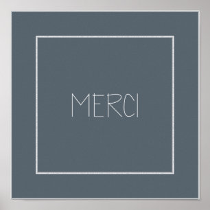 Poster MERCI - Merci