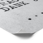 Poster Merci Plusieurs langues (Coin)