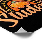 Poster Merci Pour Mes Étudiants Enseignant Thanksgiving T (Coin)