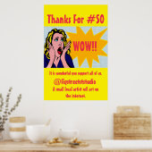 Poster Merci pour #SO (Cuisine)