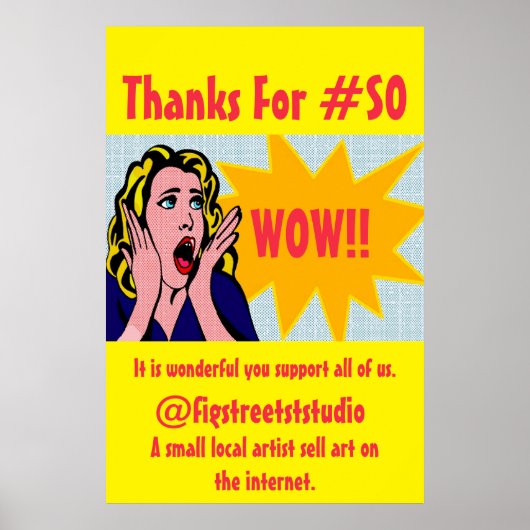 Poster Merci pour #SO (Devant)