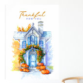 Poster Merci pour vous Jour de l'Action de grâce