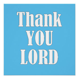 POSTER MERCI, SEIGNEUR,