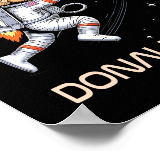 Poster Merci Trump Bitcoin Donald Pump Crypto Bull Pr (Coin)