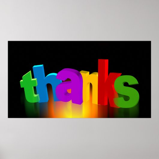 Poster merci-vous-140227 merci lettres merci beaucoup (Devant)