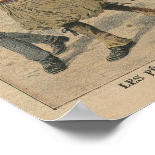 Poster Mercredi à Plougastel Bretagne (Coin)