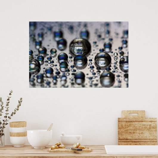 Poster Mercure liquide (Cuisine)