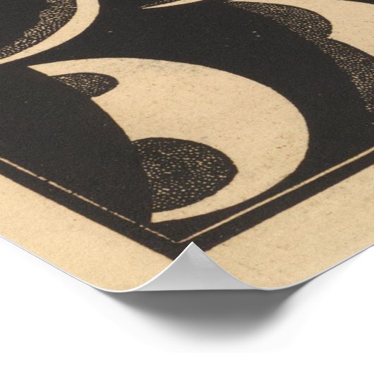 Poster Mercure vintage Et Vénus (Coin)