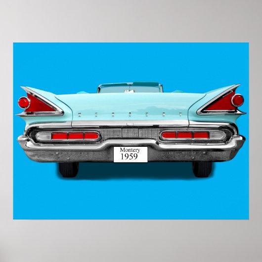 Poster Mercury Monterey 1959 (Devant)