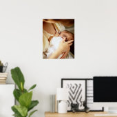 Poster Mère allaitant bébé fille (1-3 mois) (Bureau à domicile)