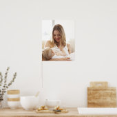 Poster Mère allaitant son enfant (Cuisine)