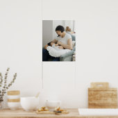 Poster Mère allaitante petite fille (Cuisine)