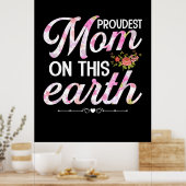 Poster Mère Art Fier Maman Sur Terre (Cuisine)