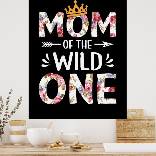 Poster Mère Art Maman Du Far One (Cuisine)