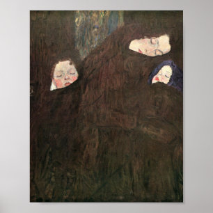 Poster Mère Avec Enfants - Gustav Klimt