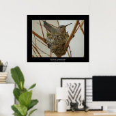 Poster "Mère Colibri" (Bureau à domicile)