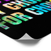 Poster Mère Colorée Par Choix Pour Choix Feministe Droit (Coin)