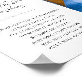 Poster Mère dans le ciel Photo Mariage (Coin)