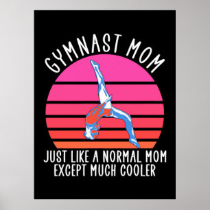 Poster Mère de gymnaste