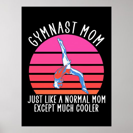Poster Mère de gymnaste (Devant)