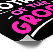 Poster Mère De La Groom Party Bachelor Sayings Mariage (Coin)