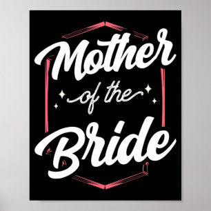 Poster Mère De La Mariée Fête D'Enterrement De Vie De Jeu