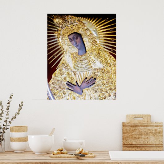 Poster Mère de la miséricorde (Cuisine)