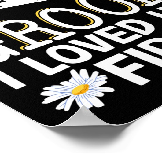 Poster Mère De La Pièce Je L'Aimais En Premier 12 (Coin)