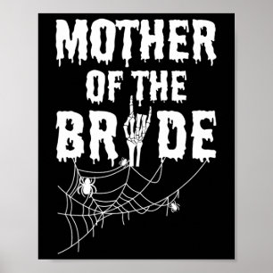 Poster Mère De L'Épouse Maid De L'Horreur Halloween Byche