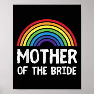 Poster Mère De Mariée Lgbt Maman Bachelorette Lesbienne M