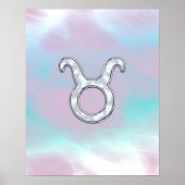 Poster Mère de Pearl Taurus Zodiac Astrologie (Devant)
