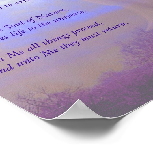 Poster Mère déesse (Coin)