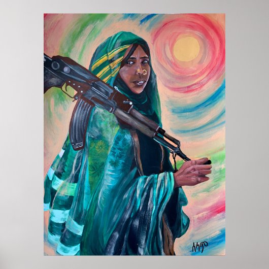 Poster Mère d'Érythrée (Devant)