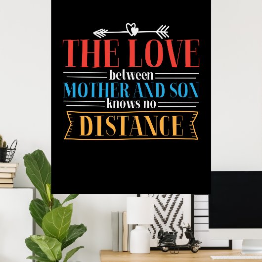 Poster Mère Don L'Amour Entre Mère Et Fils (Bureau à domicile)