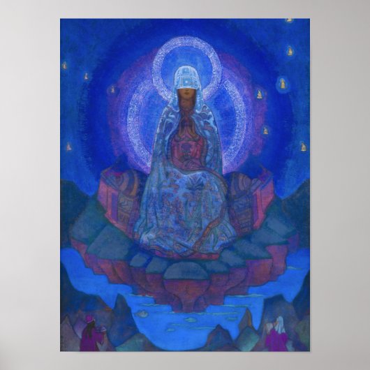 Poster Mère du monde, 1924 par Nicholas Roerich (Devant)