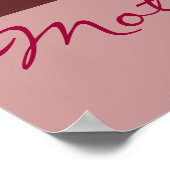 Poster Mère du Rose (Coin)