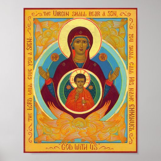 Poster Mère du signe (Devant)