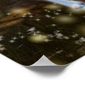 Poster Mère et bébé licorne (Coin)