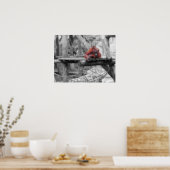 Poster Mère et bébé Orangoutan (Cuisine)