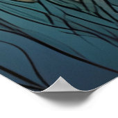 Poster Mère et bébé Renard rouge (Coin)