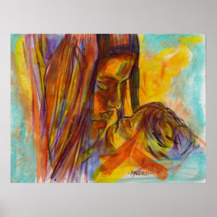 Poster mère et enfant
